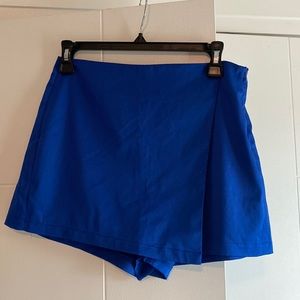 Royal Blue Skort
